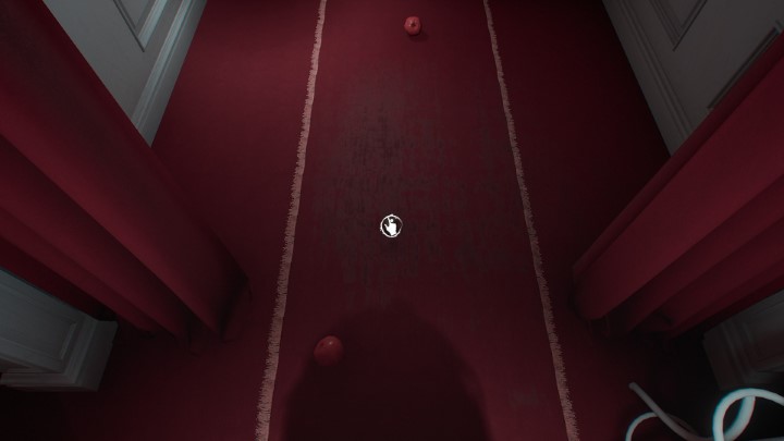Po dotarciu do czerwonego pokoju, pokręćcie nieco tablicą - Layers of Fear (2023): Historia Aktora opis przejścia - Layers of Fear 3 - poradnik do gry