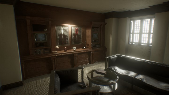 W kolejnej sekwencji, Waszym zadaniem będzie uwolnienie kilku szczurów z klatek rozlokowanych w okolicznych pomieszczeniach - Layers of Fear (2023): Historia Aktora opis przejścia - Layers of Fear 3 - poradnik do gry