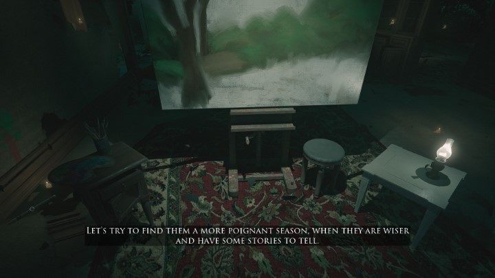 Wybór tych pierwszych aktywuje krótką sekwencję, w której poszukiwać będziecie kolejnych farb koniecznych do dokończenia obrazu - Layers of Fear (2023): Historia Córki opis przejścia - Layers of Fear 3 - poradnik do gry