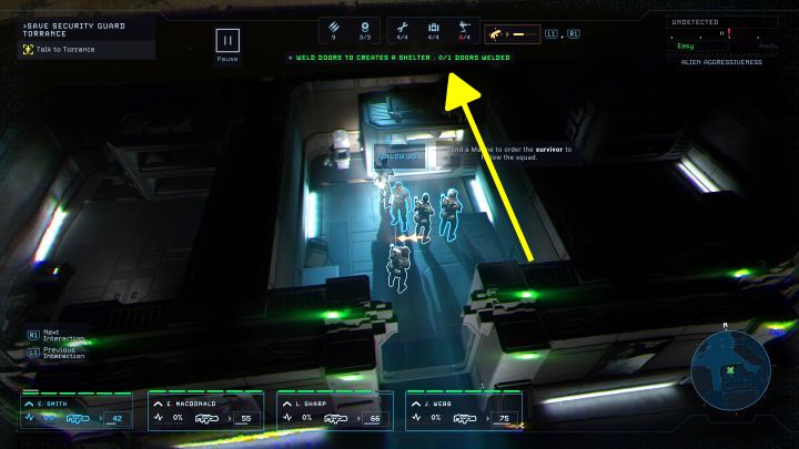 2 - Aliens Dark Descent: Jak stworzyć schron i odpocząć? - Aliens Dark Descent - poradnik do gry