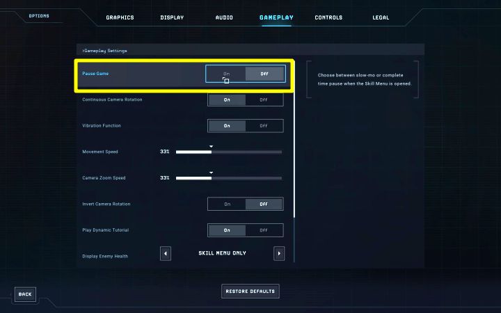 W menu opcji przejdźcie do zakładki Rozgrywka - Aliens Dark Descent: Czy jest aktywna pauza? - Aliens Dark Descent - poradnik do gry