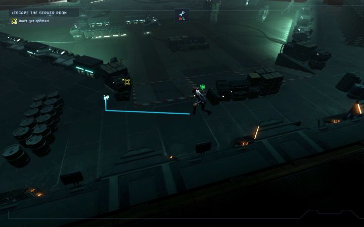 W trakcie przeprawy docierajcie do kolejnych zasłon, którymi mogą być np - Aliens Dark Descent: Jak uciec z serwerowni i unikać ksenomorfa? - Aliens Dark Descent - poradnik do gry