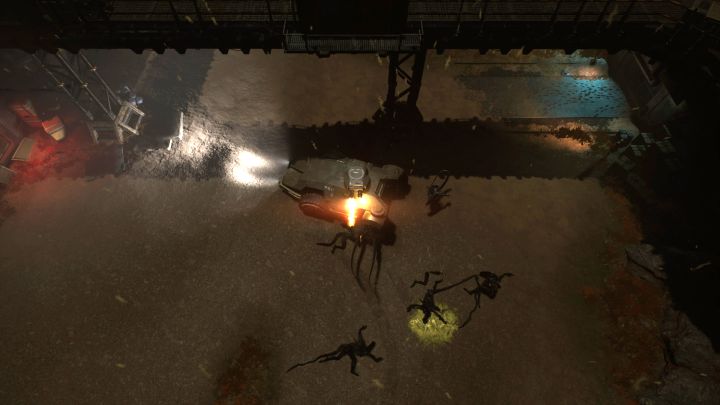 Transporter może być używany do bezpiecznego podróżowania po mapie - Aliens Dark Descent: Transporter zwiadowczy i M577 - Aliens Dark Descent - poradnik do gry