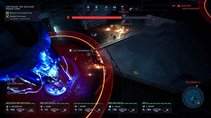 4 - Aliens Dark Descent: Boss Królowa obcych w misji Atmosferyczny koszmar - Aliens Dark Descent - poradnik do gry