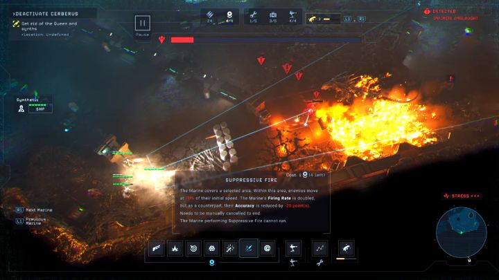 4 - Aliens Dark Descent: Boss Królowa obcych w misji Protokół jądrowy - Aliens Dark Descent - poradnik do gry