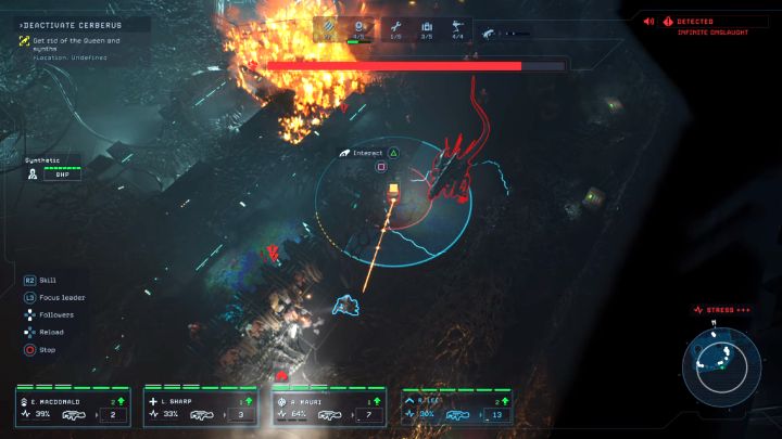 3 - Aliens Dark Descent: Boss Królowa obcych w misji Protokół jądrowy - Aliens Dark Descent - poradnik do gry