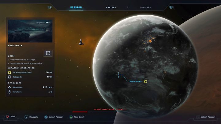 Na ekranie centrum dowodzenia możecie ponownie wybrać ten sam obszar powiązany z misją, którą przerwaliście - Aliens Dark Descent: Jak zresetować trudny poziom agresji? - Aliens Dark Descent - poradnik do gry