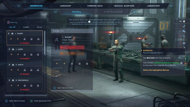 Opcję zmiany wyglądu możecie odblokować po - Aliens Dark Descent: Jak zmienić wygląd marines z oddziału? - Aliens Dark Descent - poradnik do gry