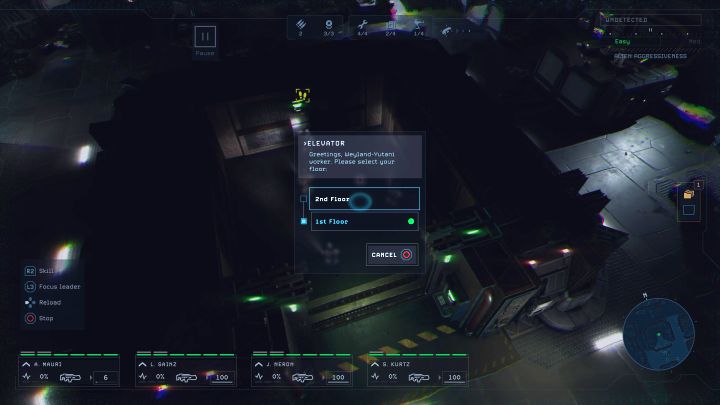 Druga metoda to używanie wind do podróżowania pomiędzy różnymi piętrami obszaru misji - Aliens Dark Descent: Czy można zapisywać grę? - Aliens Dark Descent - poradnik do gry