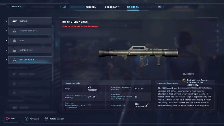 Wymagania: Poziom 6, 200 materiałów - Aliens Dark Descent: Lista najlepszych broni - Aliens Dark Descent - poradnik do gry