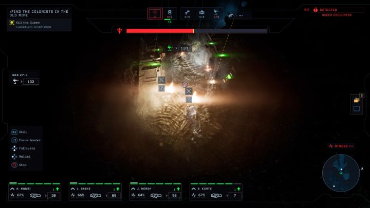 2 - Aliens Dark Descent: Boss Królowa obcych w Dead Hills - Aliens Dark Descent - poradnik do gry