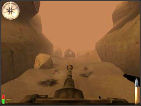 Po drodze tradycyjnie już wpadniesz na kilku wrogich żołnierzy - Battle Of Kasserine Pass I (3) | MISJA 1 - Tunisia | MoHAA Breakthrough - Medal of Honor: Allied Assault - Breakthrough - poradnik do gry