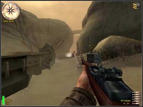 Oto kolejne ważne miejsce - Battle Of Kasserine Pass II (2) | MISJA 2 - Tunisia | MoHAA Breakthrough - Medal of Honor: Allied Assault - Breakthrough - poradnik do gry