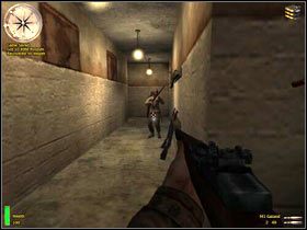 Kolejne ważne miejsce ukazałem na screenie - Battle Of Kasserine Pass II (3) | MISJA 2 - Tunisia | MoHAA Breakthrough - Medal of Honor: Allied Assault - Breakthrough - poradnik do gry