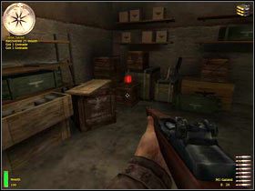 Skieruj sie do niewielkiego pomieszczenia po lewej - Battle Of Kasserine Pass II (3) | MISJA 2 - Tunisia | MoHAA Breakthrough - Medal of Honor: Allied Assault - Breakthrough - poradnik do gry