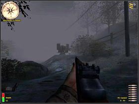 Droga do trzeciego działa nie jest na szczęście przepełniona wrogimi oddziałami - Glider Landing (2) | MISJA 5 - Sicily | MoH Alied Assault Breakthrough - Medal of Honor: Allied Assault - Breakthrough - poradnik do gry