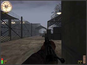 Po dotarciu do bazy wysiądź z jeepa - The Airfield At Caltagirone (2) | MISJA 6 - Sicily | MoHAA Breakthrough - Medal of Honor: Allied Assault - Breakthrough - poradnik do gry