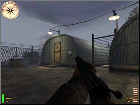 Zauważyłeś zapewne dwa niewielkie budynki - The Airfield At Caltagirone (3) | MISJA 6 - Sicily | MoHAA Breakthrough - Medal of Honor: Allied Assault - Breakthrough - poradnik do gry