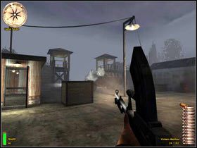 Uważaj ponieważ w dwóch wieżach stoją gostkowie z bazookami - The Airfield At Caltagirone (5) | MISJA 6 - Sicily | MoHAA Breakthrough - Medal of Honor: Allied Assault - Breakthrough - poradnik do gry