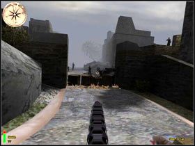 Kierujący medyk nie zatrzymał się tu bez powodu - Monte Cassino I (2) | MISJA 8 - Italy | MoHAA Breakthrough - Medal of Honor: Allied Assault - Breakthrough - poradnik do gry