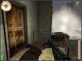 Po dotarciu do jednej z ulic będzie miał miejsce nalot - Monte Cassino II (1) | MISJA 9 - Italy | MoHAA Breakthrough - Medal of Honor: Allied Assault - Breakthrough - poradnik do gry