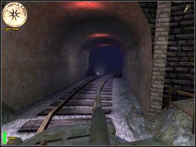 Blokady takie jak ta na screenie musisz wysadzać przy pomocy działa - Anzio (3) | MISJA 10 - Italy | Medal of Honor Alied Assault Breakthrough - Medal of Honor: Allied Assault - Breakthrough - poradnik do gry