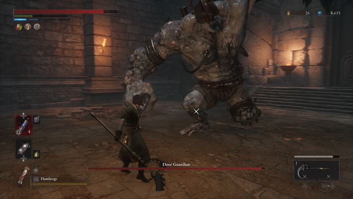 Strażnik drzwi może również zaatakować za pomocą rąk - Lies of P: Jak pokonać bossa Strażnika drzwi? - Lies of P - poradnik do gry