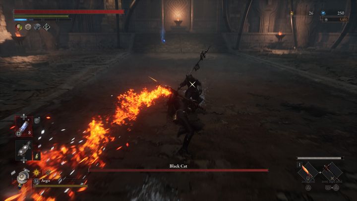 Początkowo, gdy spotkacie Czarnego kota, nie będzie on do Was negatywnie nastawiony - Lies of P: Jak pokonać bossa Czarnego kota? - Lies of P - poradnik do gry