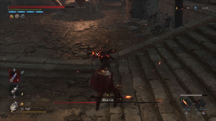 Gdy ogłuszycie wroga, przejdźcie za jego plecy i wykonajcie śmiercionośny cios - Lies of P: Jak pokonać bossa Czarnego kota? - Lies of P - poradnik do gry