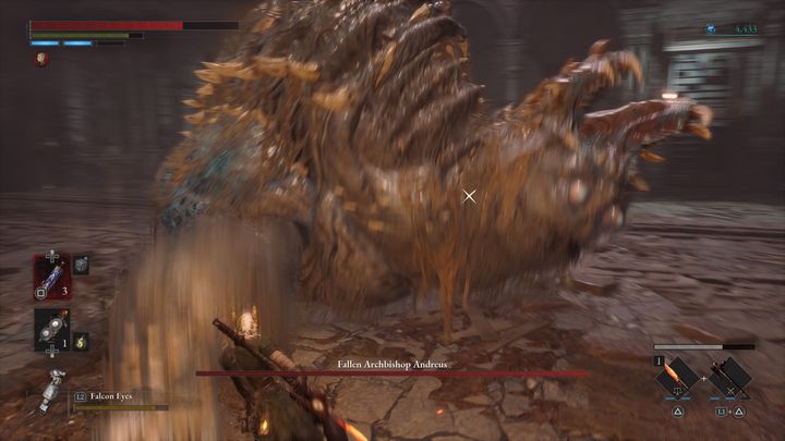 Boss często atakuje rękoma, gdy jesteście przed nim - Lies of P: Jak pokonać bossa Upadły arcybiskup Andreus? - Lies of P - poradnik do gry