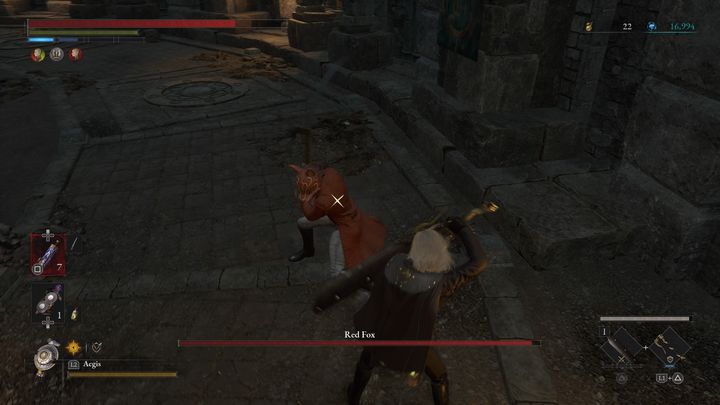 W walce korzysta z oręża, którym kilkukrotnie szybko atakuje - Lies of P: Jak pokonać bossa Czerwona lisica? - Lies of P - poradnik do gry