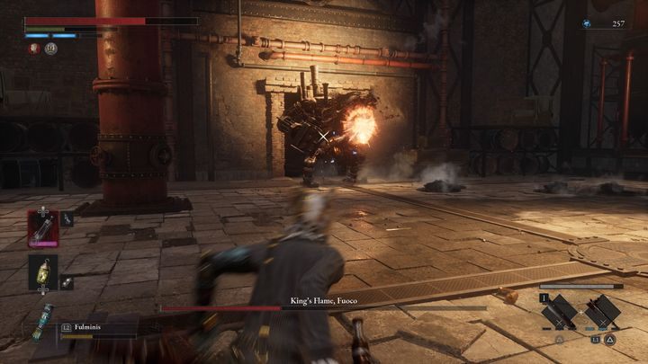 Płomień Króla, Fuoco zacznie teraz walkę dystansową - Lies of P: Jak pokonać bossa Płomień Króla, Fuoco? - Lies of P - poradnik do gry