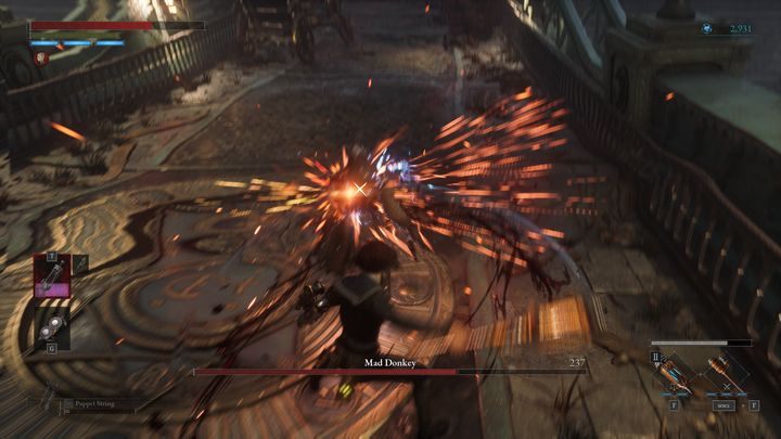 Jego najgroźniejszy atak polega na wymachiwaniu bronią we wszystkie strony w szybkim tempie - Lies of P: Jak pokonać bossa Szalony osioł? - Lies of P - poradnik do gry