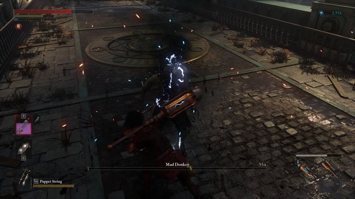 Wyczekujcie jego ataków i blokujcie je lub unikajcie, zachodząc od tyłu - Lies of P: Jak pokonać bossa Szalony osioł? - Lies of P - poradnik do gry