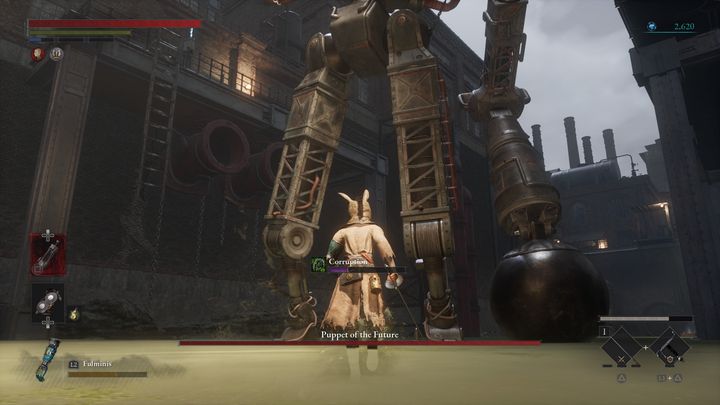 W pierwszej kolejności zalecamy zaopatrzyć się w ampułki, które zniwelują statusy skażenia oraz porażenia - Lies of P: Jak pokonać bossa Marionetka przyszłości? - Lies of P - poradnik do gry