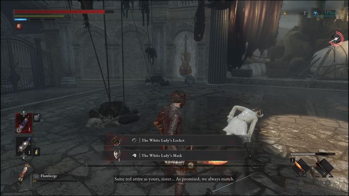 Za pokonanie Białej Damy otrzymacie 2563 Ergo, Maskę Białej Damy oraz Medalion Białej Damy - Lies of P: Jak pokonać bossa Biała Dama? - Lies of P - poradnik do gry