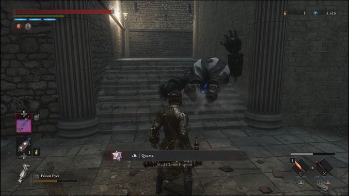 Za pokonanie Szalonej marionetki klauna otrzymacie 6805 Ergo oraz Kwarc - Lies of P: Jak pokonać bossa Szalona marionetka klaun? - Lies of P - poradnik do gry