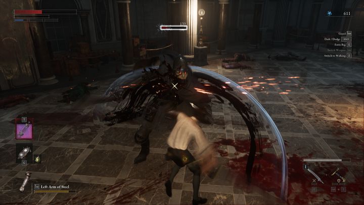 W przypadku bloku, macie dwie opcje: trzymać gardę lub wykonać perfekcyjny blok - Lies of P: Porady na start - Lies of P - poradnik do gry