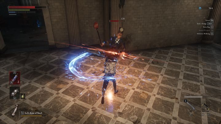 Atakowanie przeciwników sprawia, że pasek baśni powoli się zapełnia - gdy dojdzie on do końca, warto wtedy skorzystać z tego specjalnego ataku - Lies of P: Porady na start - Lies of P - poradnik do gry