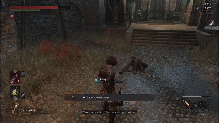 Za pokonanie Rozgrzeszonej otrzymacie 2226 Ergo, Maskę Rozgrzeszonej oraz (jeśli powiedzieliście jej prawdę na samym początku) klucz do kolejki linowej - Lies of P: Jak pokonać bossa Rozgrzeszona? - Lies of P - poradnik do gry