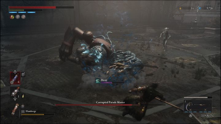 Skażony tamburmajor może również wypuścić kwas z paszczy - Lies of P: Jak pokonać bossa Skażony Tamburmajor? - Lies of P - poradnik do gry