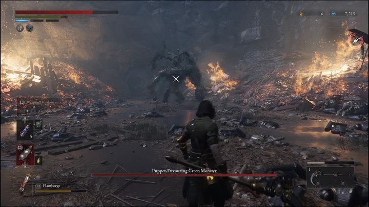 Po pokonaniu Zielonego potwora z bagien, pojawi się cutscenka, a tuż po niej, walka z nowym-starym bossem - Zielonym potworem marionetkożercą - Lies of P: Jak pokonać bossa Zielonego potwora z bagna / Zielonego potwora marionetkożercę? - Lies of P - poradnik do gry