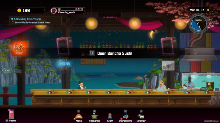 Na relatywnie wczesnym etapie gry, w ramach fabularnej ekspozycji odblokowana zostanie dla Was możliwość zakupu oraz modyfikacji różnorodnych elementów wyposażenia baru - Dave the Diver: Jak zmienić wygląd baru i łodzi? - Dave the Diver - poradnik do gry