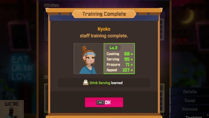 Po pojawieniu się żarówki doprowadźcie do awansowania powiązanego z nią pracownika - Dave the Diver: Co oznacza ikona żarówki nad personelem? - Dave the Diver - poradnik do gry