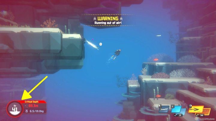 Temat zarządzania tlenem i permanentnego powiększania butli poruszyliśmy na stronie Jak zwiększyć zapasy tlenu - Dave the Diver: Porady na start - Dave the Diver - poradnik do gry