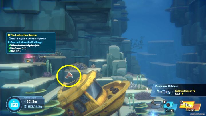 4 - Dave the Diver: Gdzie jest żółty wrak statku Delivery Shipwreck? - Dave the Diver - poradnik do gry