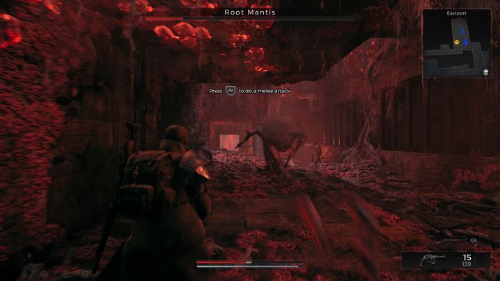 Najlepszym sposobem jest przez chwilę nie atakowanie go, aby boss skupił swoją całą uwagę na towarzyszach - Remnant 2: Jak pokonać bossa Root Mantis? - Remnant 2 - poradnik do gry