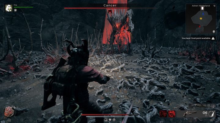 Po zdjęciu około 40% paska zdrowia bossa, zacznie on się glitchować i mienić na czerwono - Remnant 2: Jak pokonać Cancer? - Remnant 2 - poradnik do gry