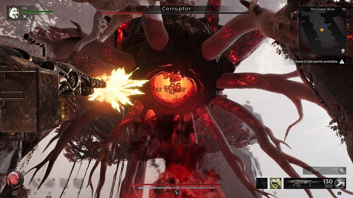 W przypadku, gdy boss przeżyje, zacznie korzystać z laserowego ataku - Remnant 2: Jak pokonać Corruptor? - Remnant 2 - poradnik do gry