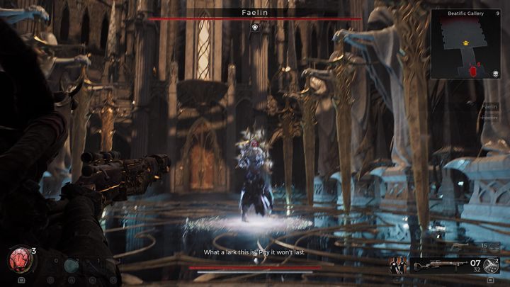 Walcząc z Faelinem lub Faerinem, powinniście celować w jego głowę lub sztylety na plecach - Remnant 2: Jak pokonać Faelin / Faerin? - Remnant 2 - poradnik do gry